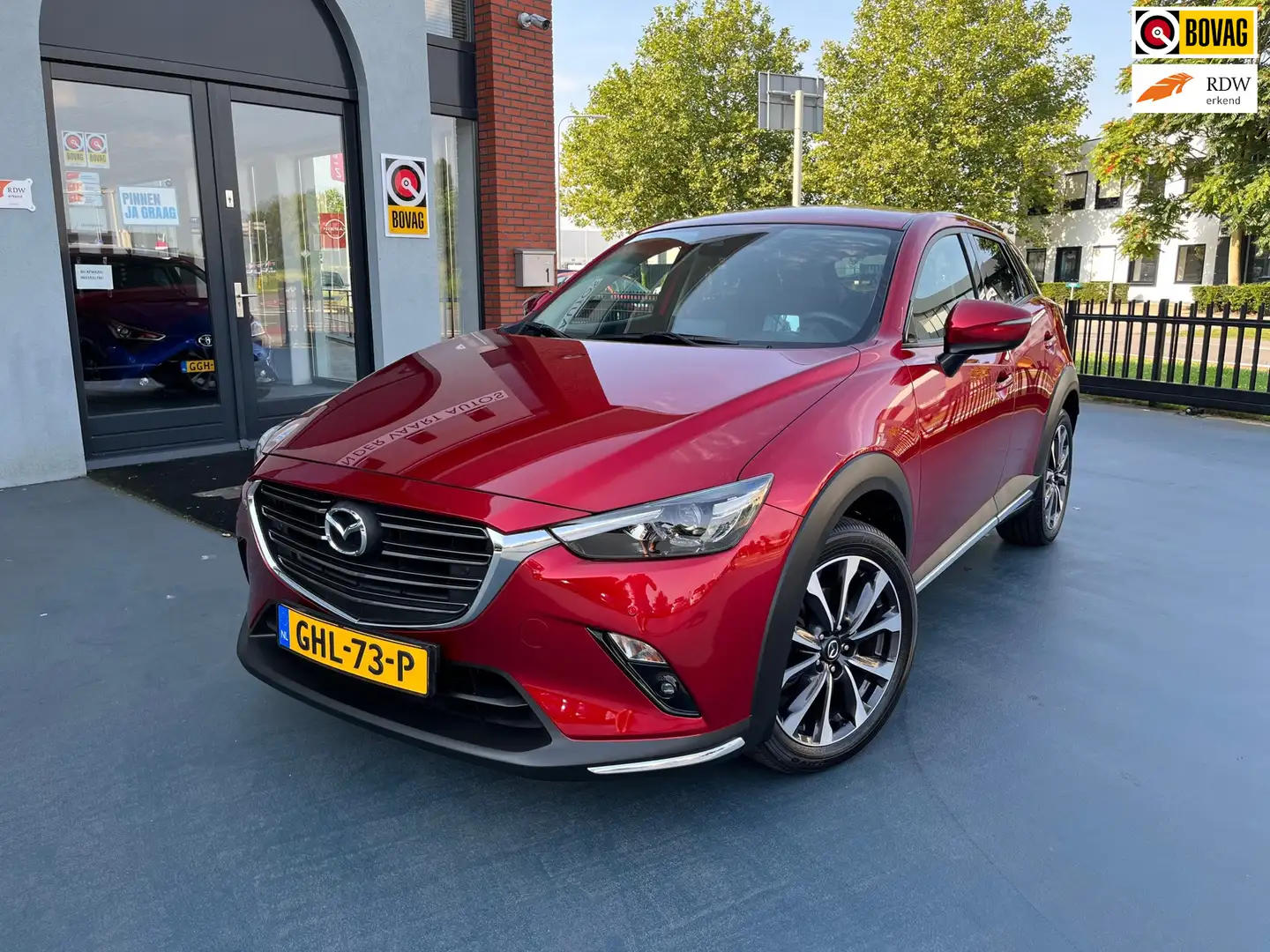 Mazda CX-3 2.0 SkyActiv-G 120 GT AUTOMAAT AIRCO Rosso - 1