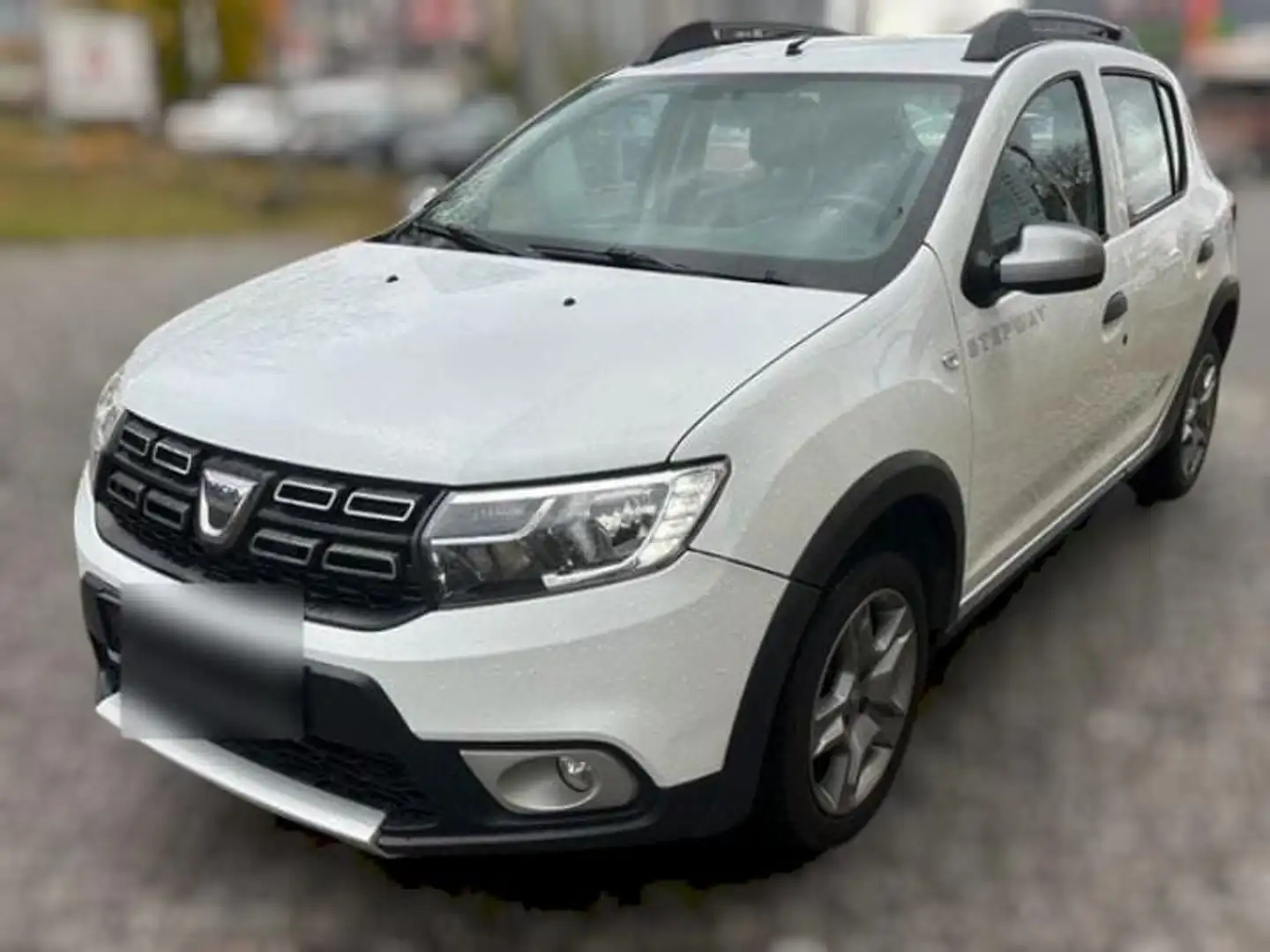 Dacia Sandero Stepway, Klima, 2019, 1. Hand, TÜV 12/26 Белый - 1