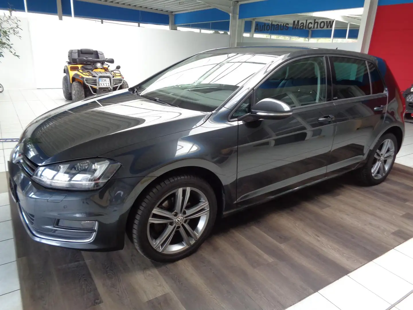 Volkswagen Golf 2.0 TDI Allstar,Klimaaut.SHZ.Navi.Bi-Xen. Grau - 2