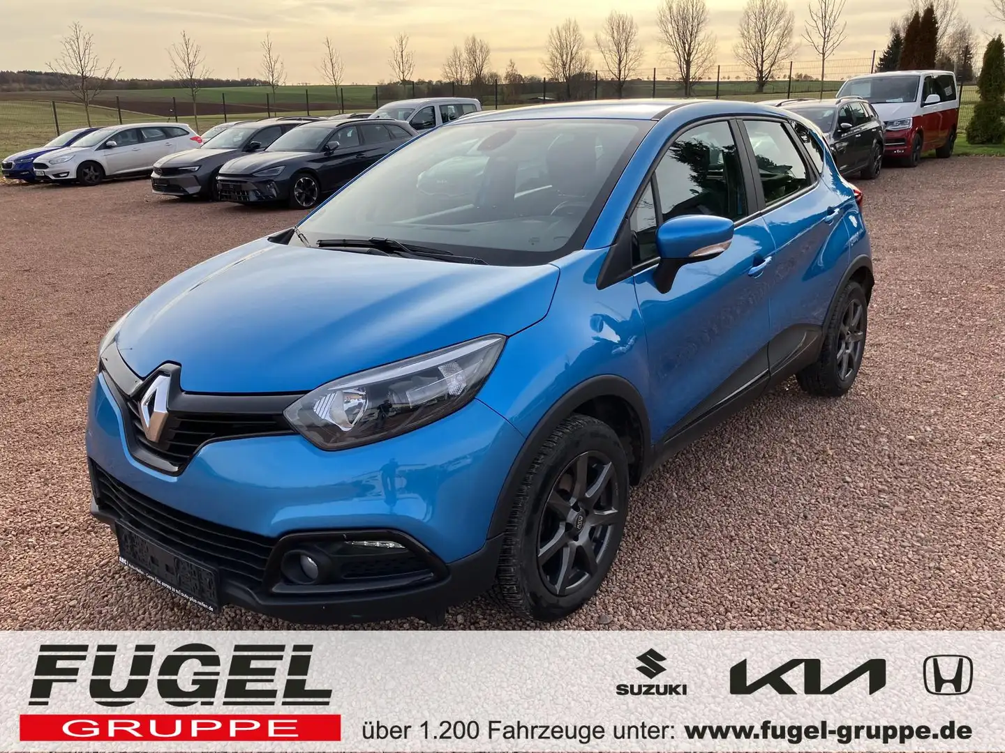 Renault Captur 0.9 TCE Energy Dynamique Navi|Klimaaut.|PDC Blauw - 1