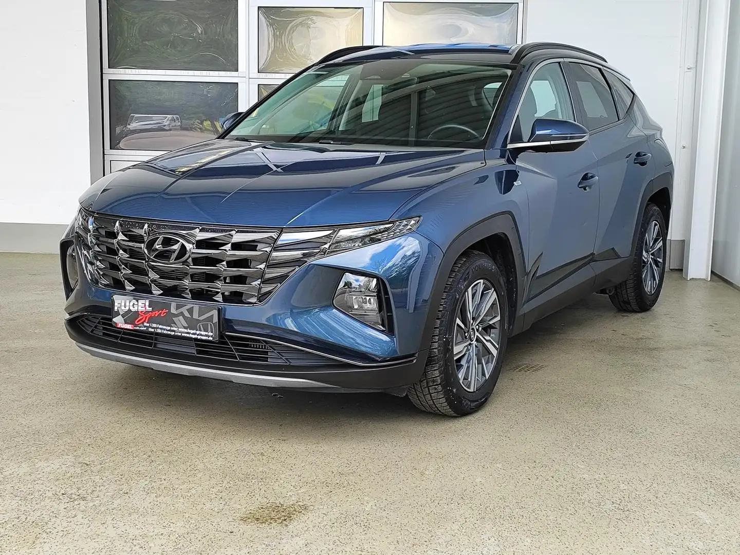Hyundai TUCSON 1.6 CRDi DCT LED|SHZ|Klimaauto. Blau - 2