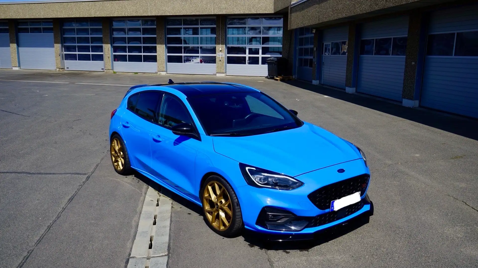 Ford Focus 2.3 EcoBoost S&S ST Edition Bleu - 1