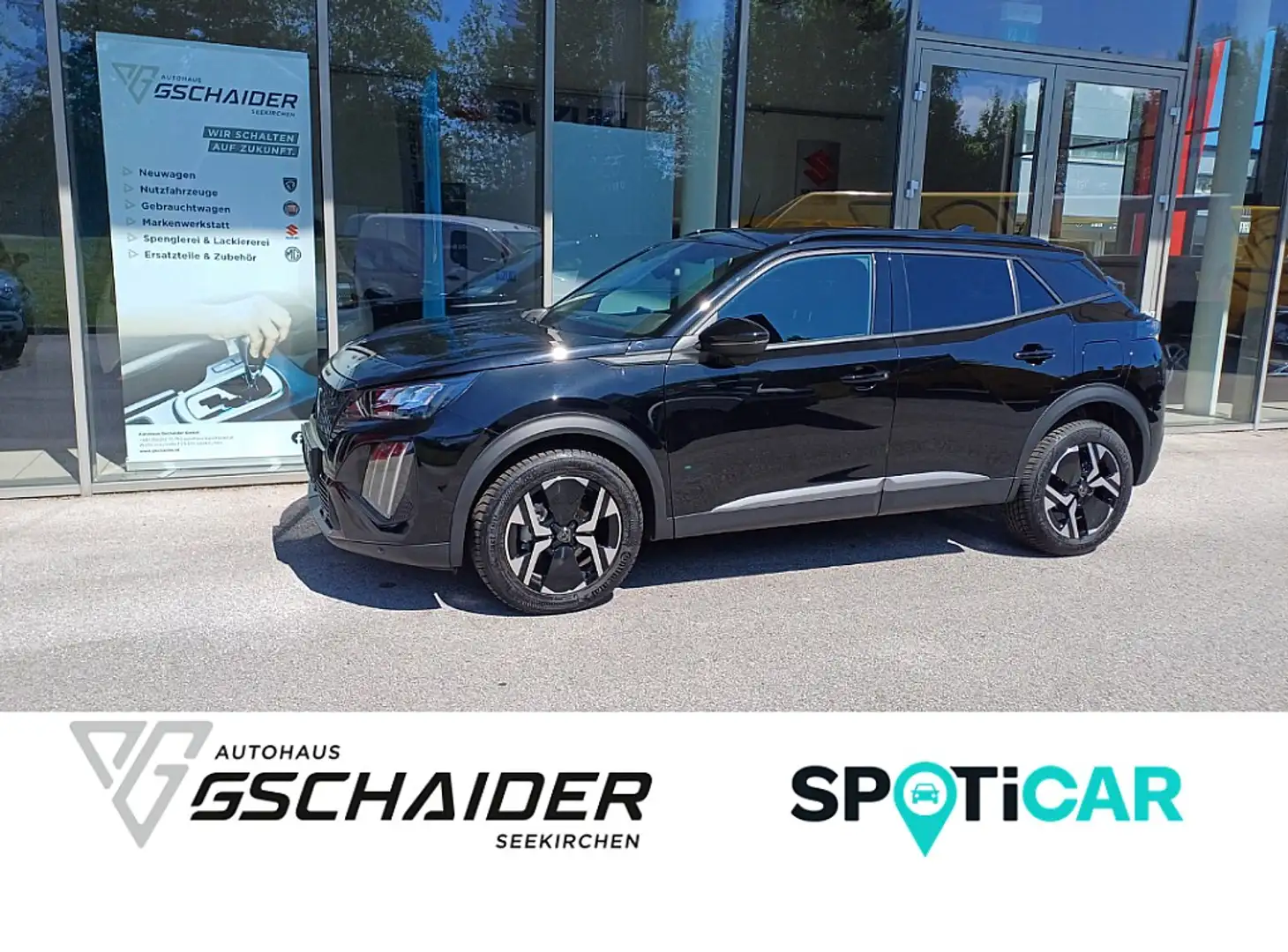 Peugeot 2008 PureTech 100 S&S Allure 6-Gang-Manuell Zwart - 1