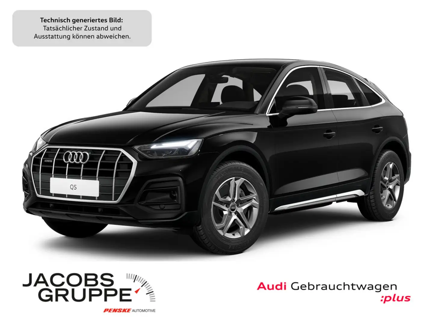 Audi Q5 Sportback 40 TDI quattro advanced VC*LED*PDC * Schwarz - 1