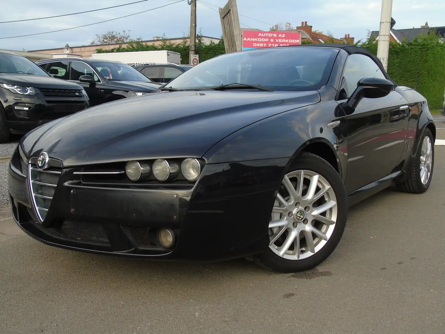 Alfa Romeo Spider Brera B2.4 JTDM 20V DPF Cabrio *08/2008*AIRCO Noir - 1