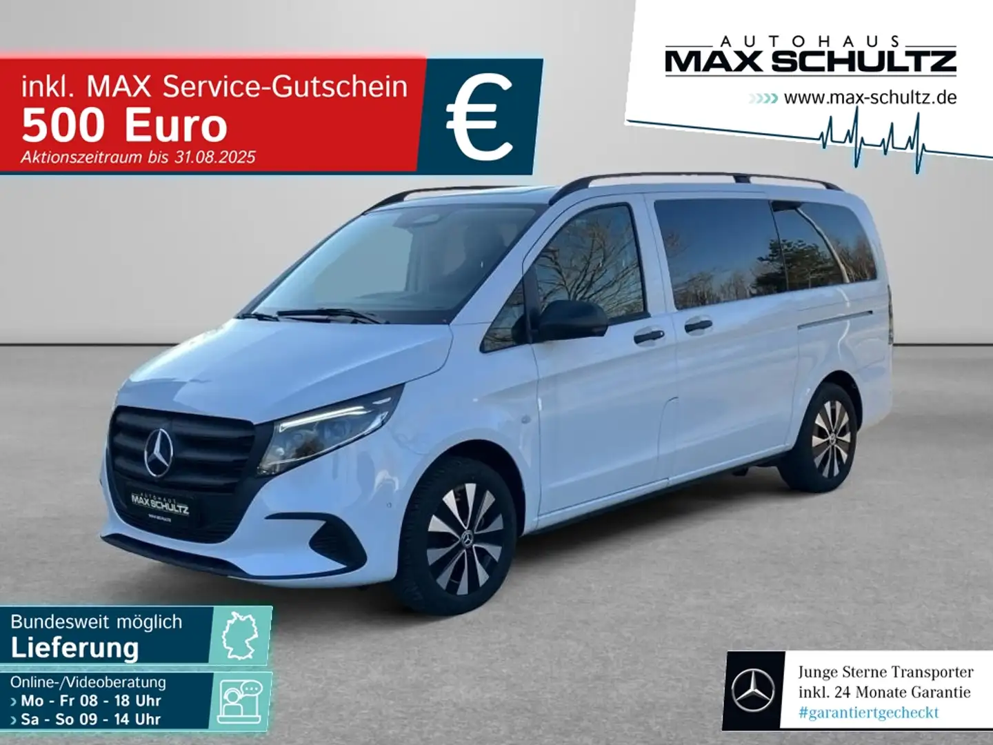 Mercedes-Benz Vito 116 Tourer Pro * lang -> neues Modell Blanc - 1