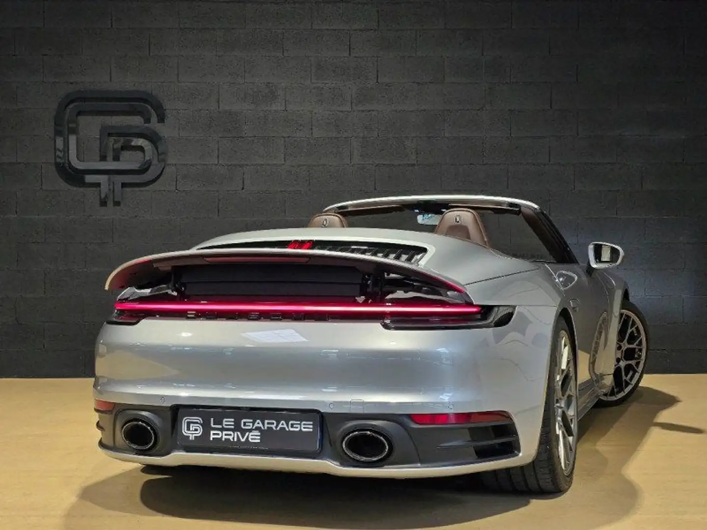 Porsche 911 CABRIOLET (992) 3.0 450CH S PDK SPORT DESIGN CUIR  Argent - 2