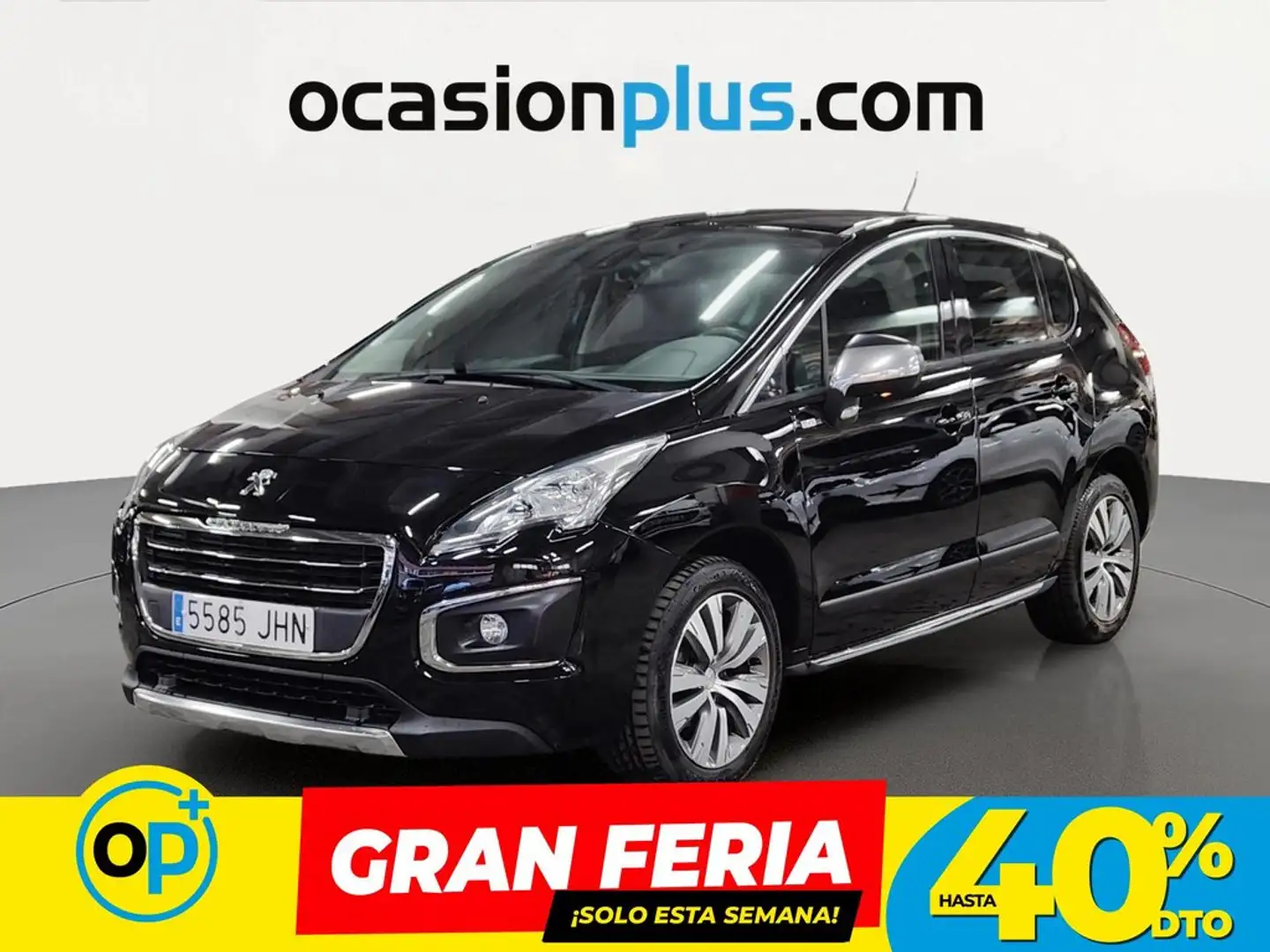 Peugeot 3008 1.6 BlueHDi Style 120 Negro - 1