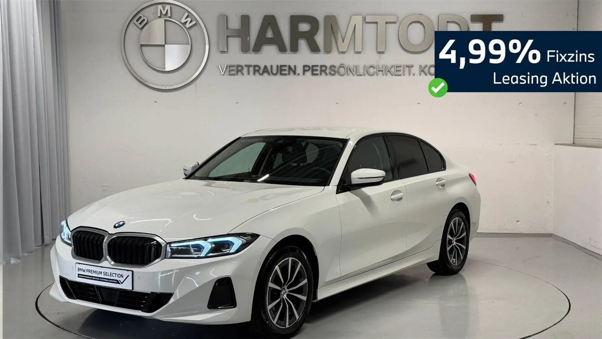 BMW 318 d Blanc - 1