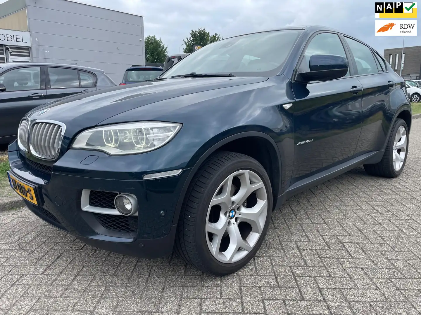 BMW X6 XDrive40d High Executive head up,Keyless,Adaptive Albastru - 1