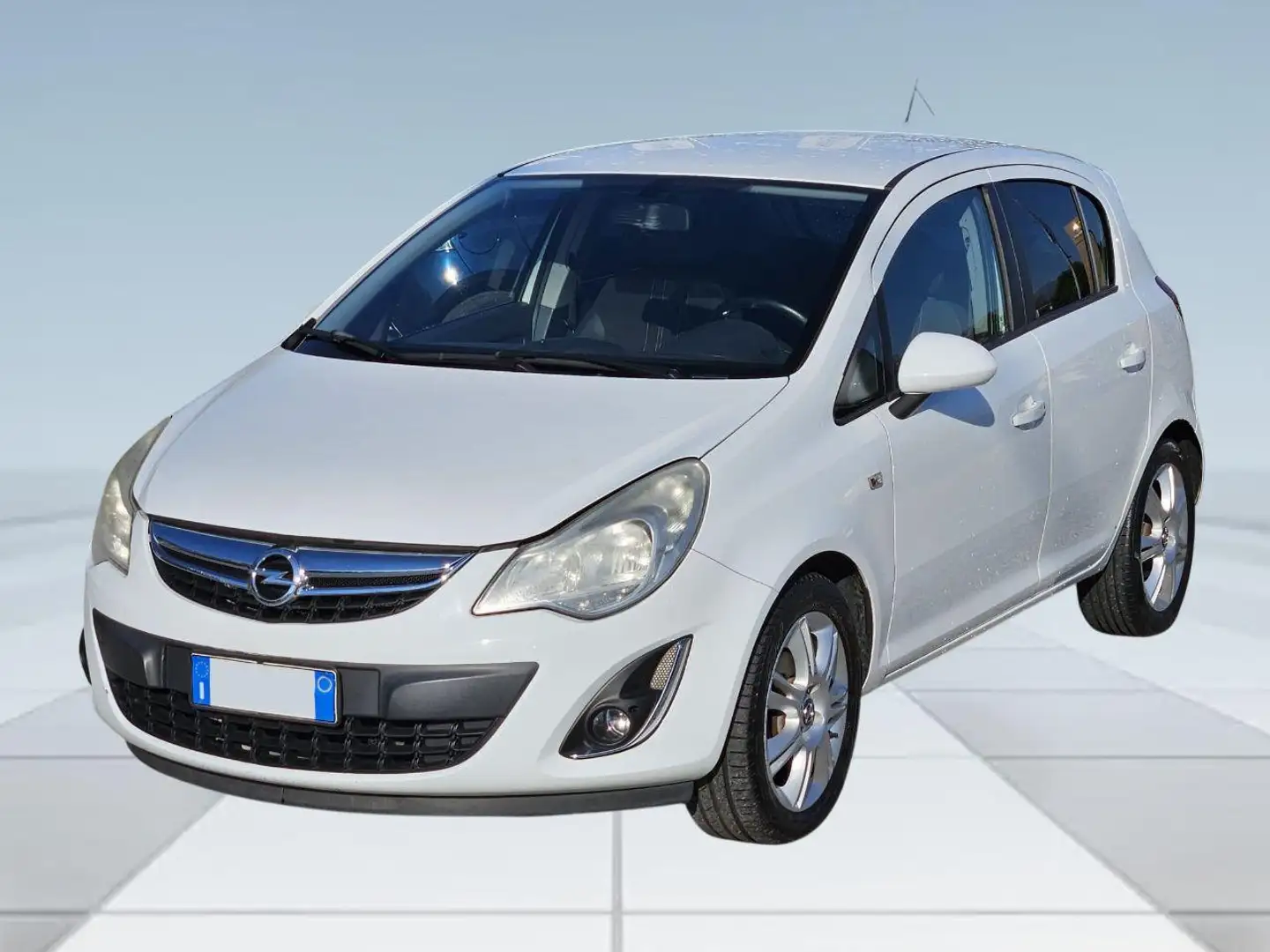 Opel Corsa 1.2 85CV 5 porte GPL-TECH Elective Blanc - 1