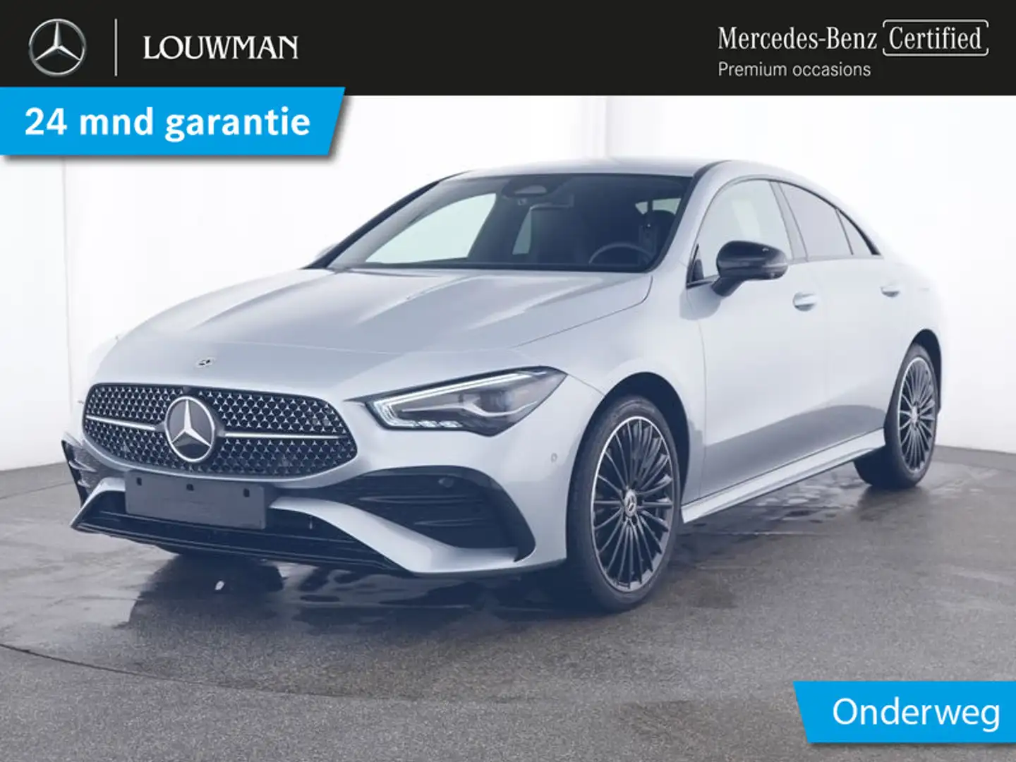 Mercedes-Benz CLA 250 e AMG Nightpakket | Dode Hoek Ass | 360° camera | Zilver - 1