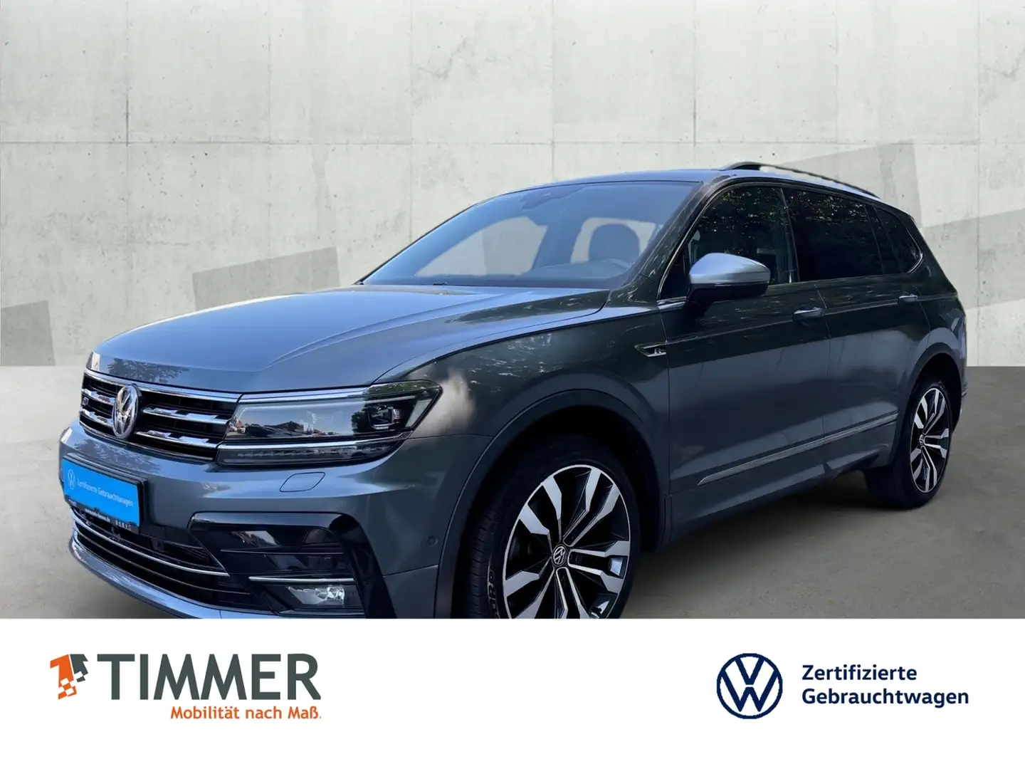 Volkswagen Tiguan Allspace 2.0 TDI DSG 4M HIGHLINE R-LINE *7-SITZ *DYNAUDIO Grau - 1