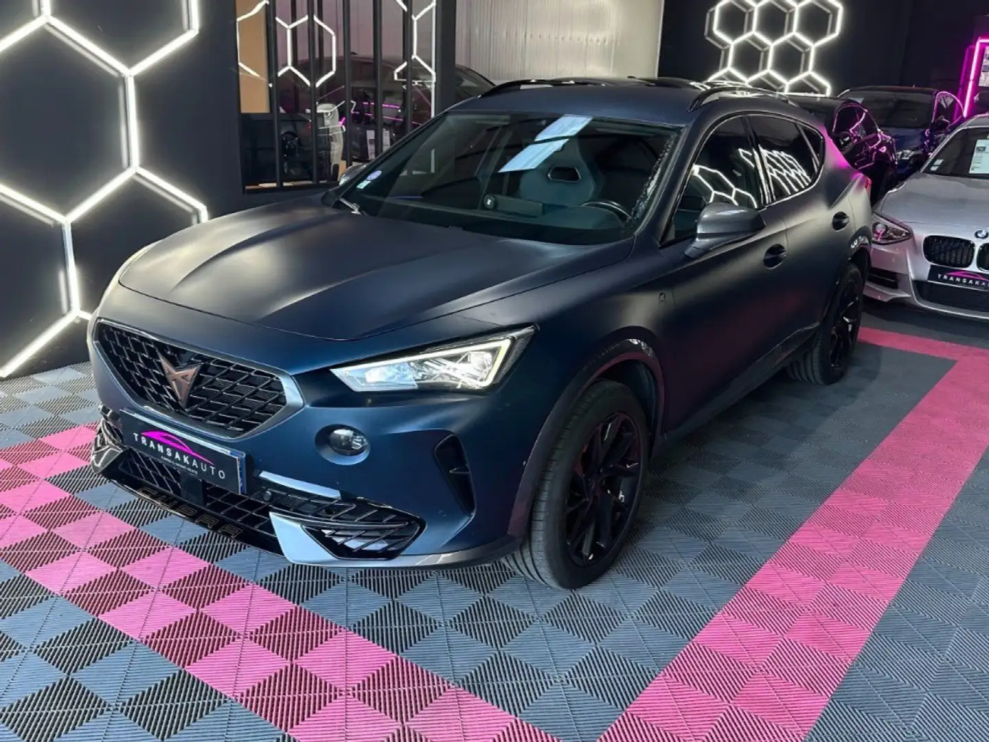 CUPRA Formentor V 1.5 TSi 150 ch DSG7 ~ Apple CarPlay ~ Demi ligne Remus ~ Sièges chauffants ~ Caméra ~ Climatisation automatique bi-zone Bleu - 2