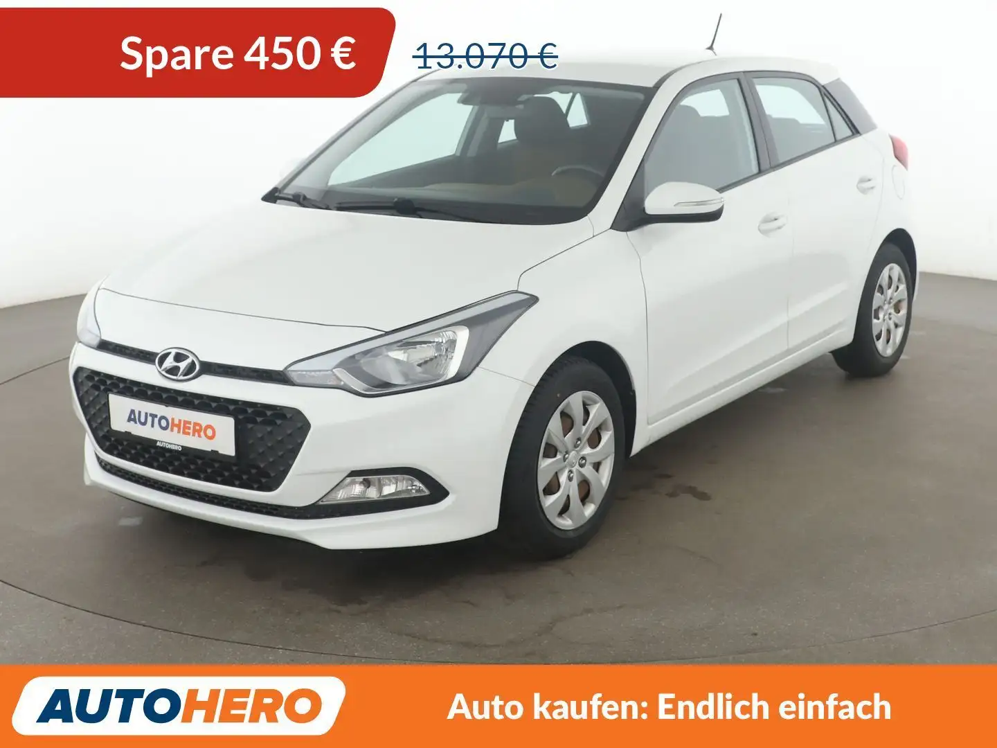 Hyundai i20 1.4 Trend Aut*TEMPO*PDC*SHZ*KLIMA*´GARANTIE* Weiß - 1