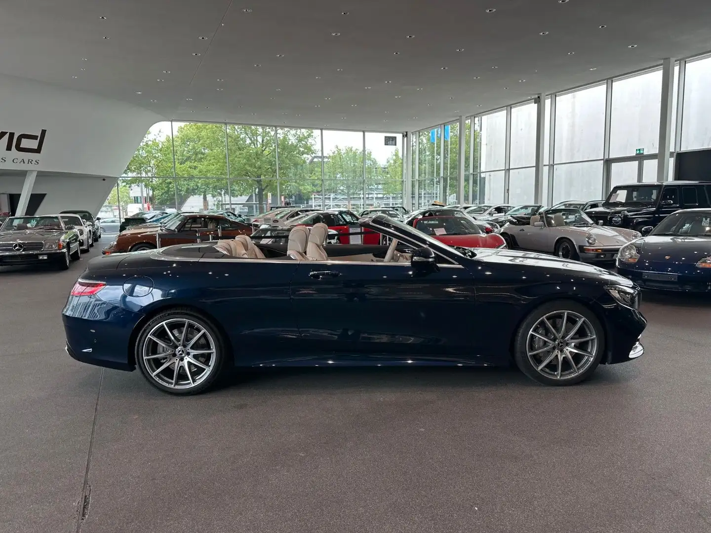 Mercedes-Benz S 560 Cabriolet*1. Hand*VAT*Designo*Scheckheft* Albastru - 2