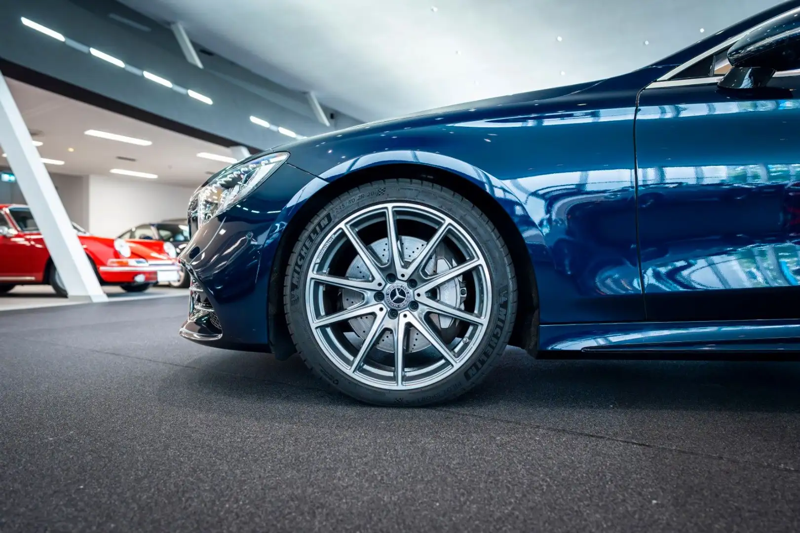 Mercedes-Benz S 560 Cabriolet*1. Hand*VAT*Designo*Scheckheft* Bleu - 2