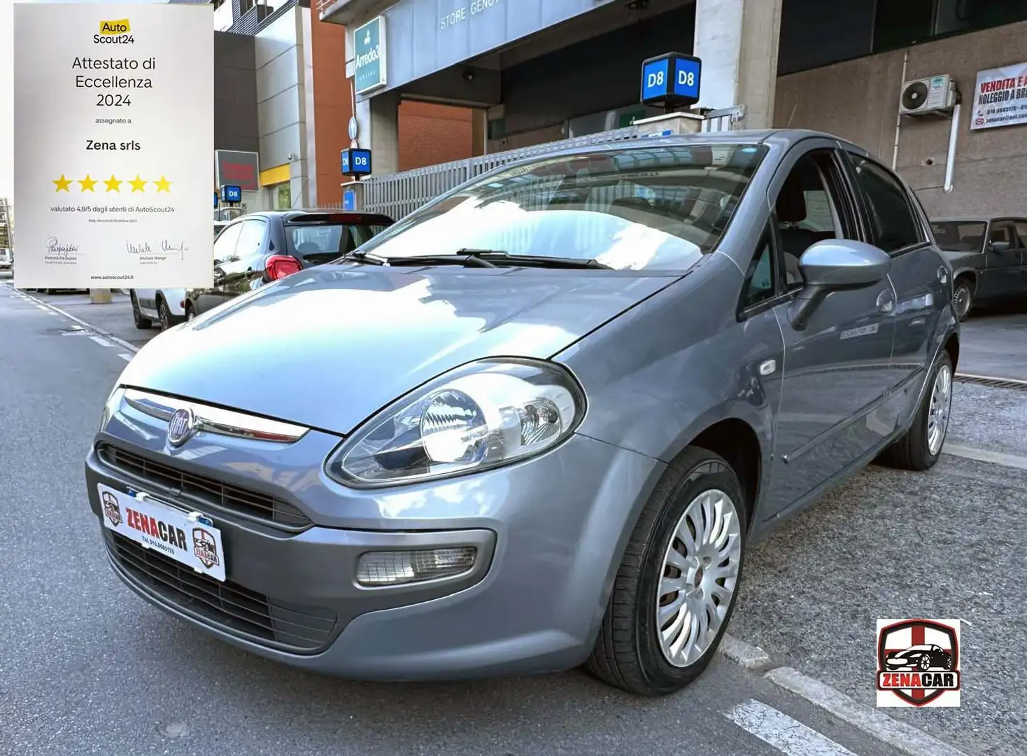 Fiat Punto Evo Punto Evo 5p 1.2 Dynamic 65cv Grijs - 1