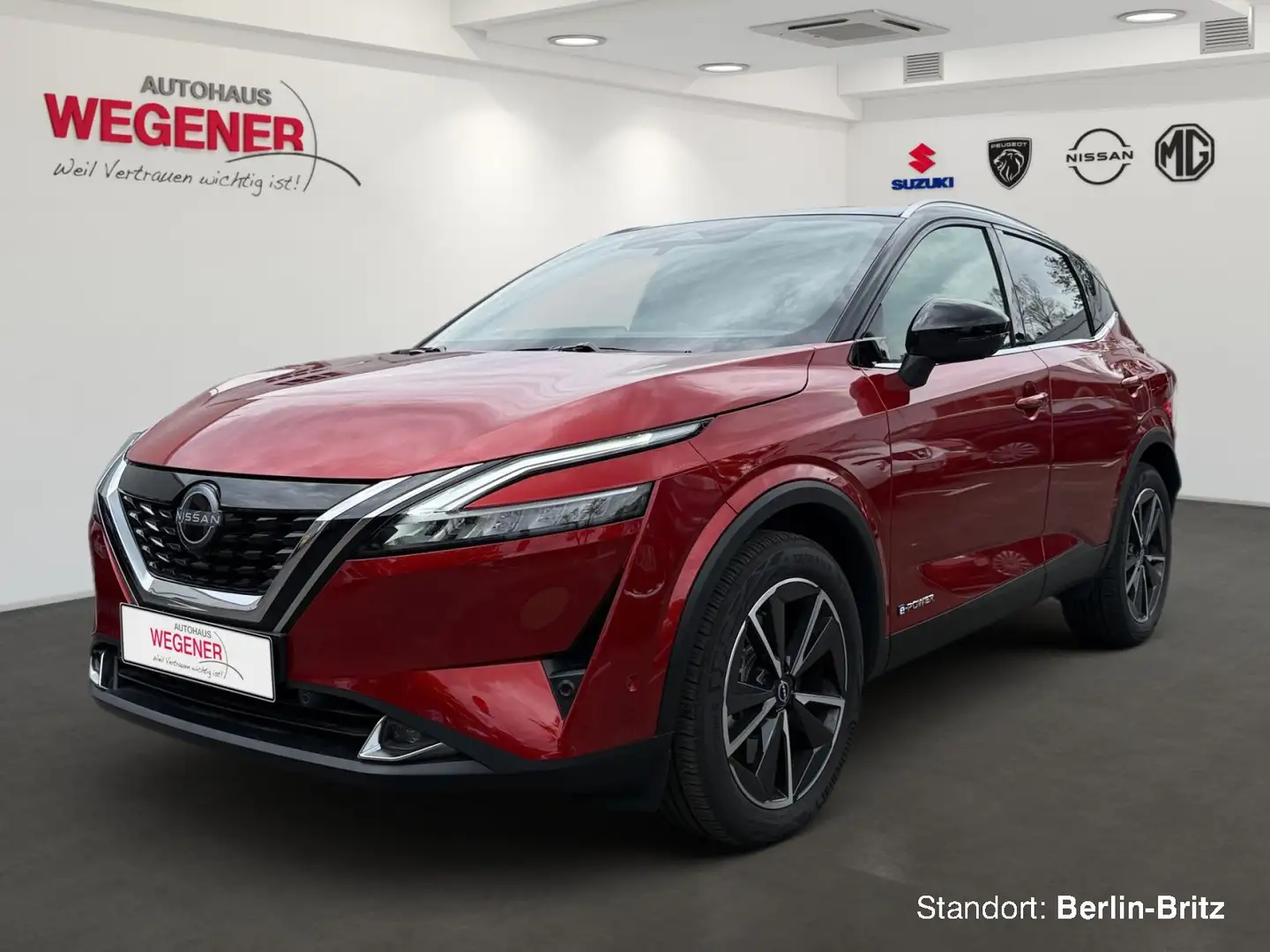 Nissan Qashqai QASHQAI TEKNA E-POWER AT PANO KAMERA NAVI Rot - 1