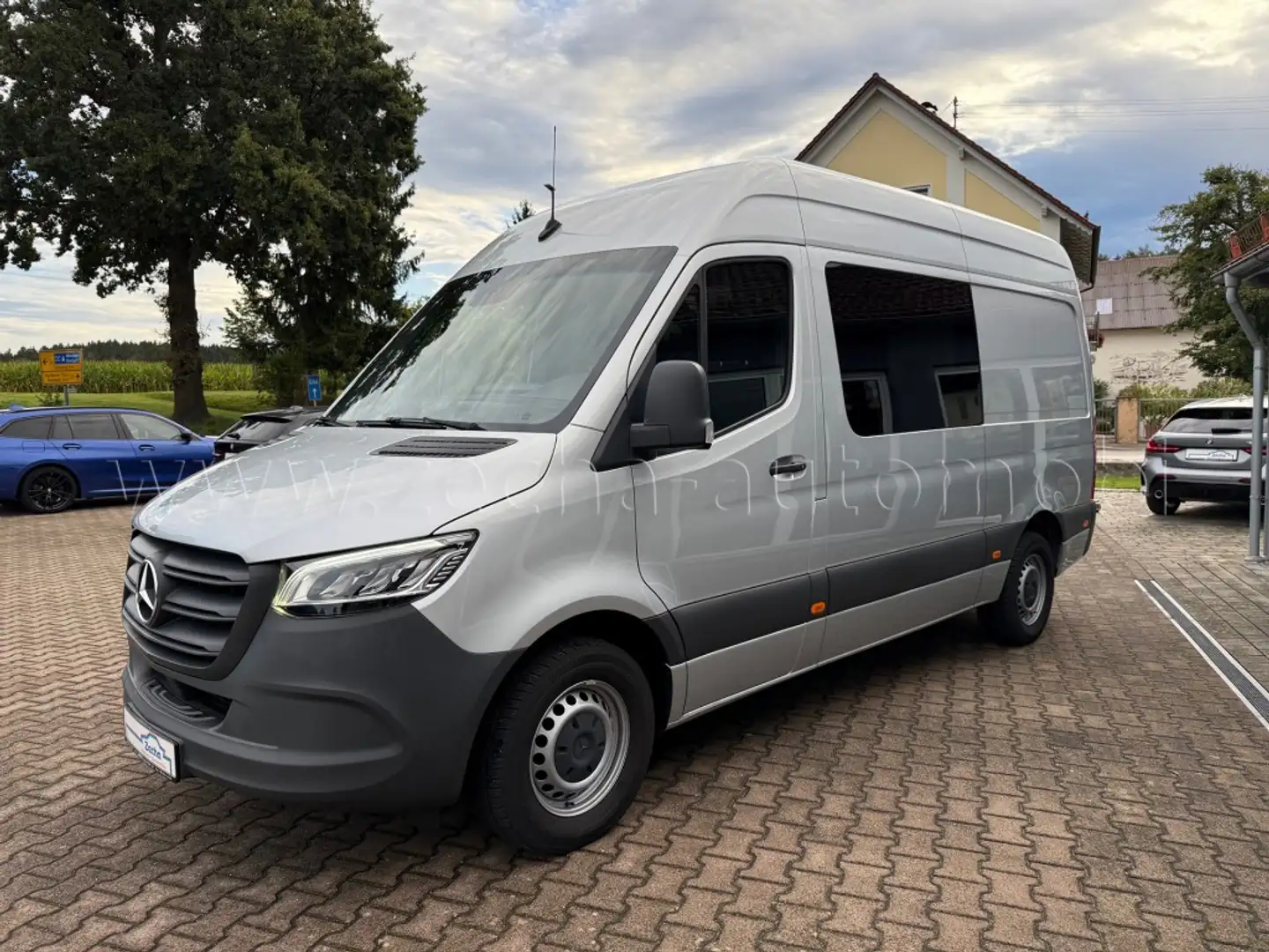 Mercedes-Benz Sprinter 316CDI Automatik L2H2 LED AHK 3,5t RFK Silber - 1