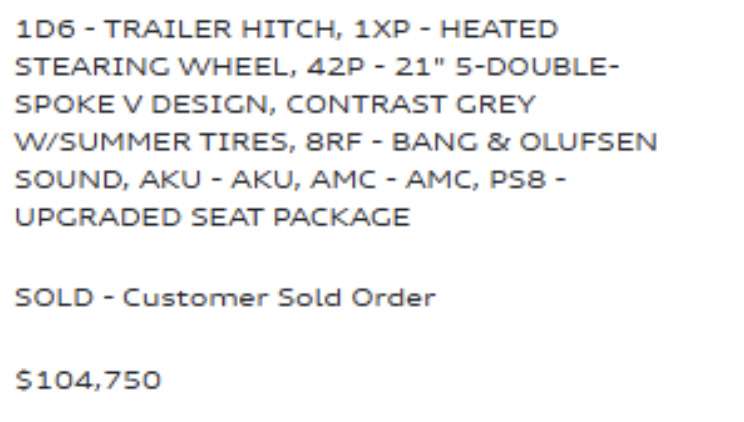 used 2021 Audi SQ7 car, priced at $61,900