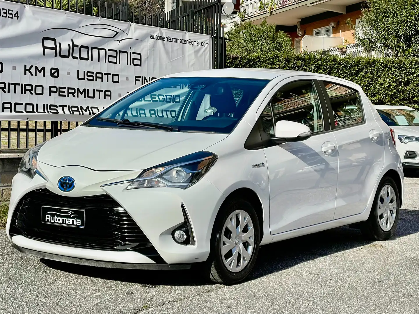 Toyota Yaris Yaris 5p 1.5h Business UNICOPRO/KM CERT/GARANZIA Blanc - 1