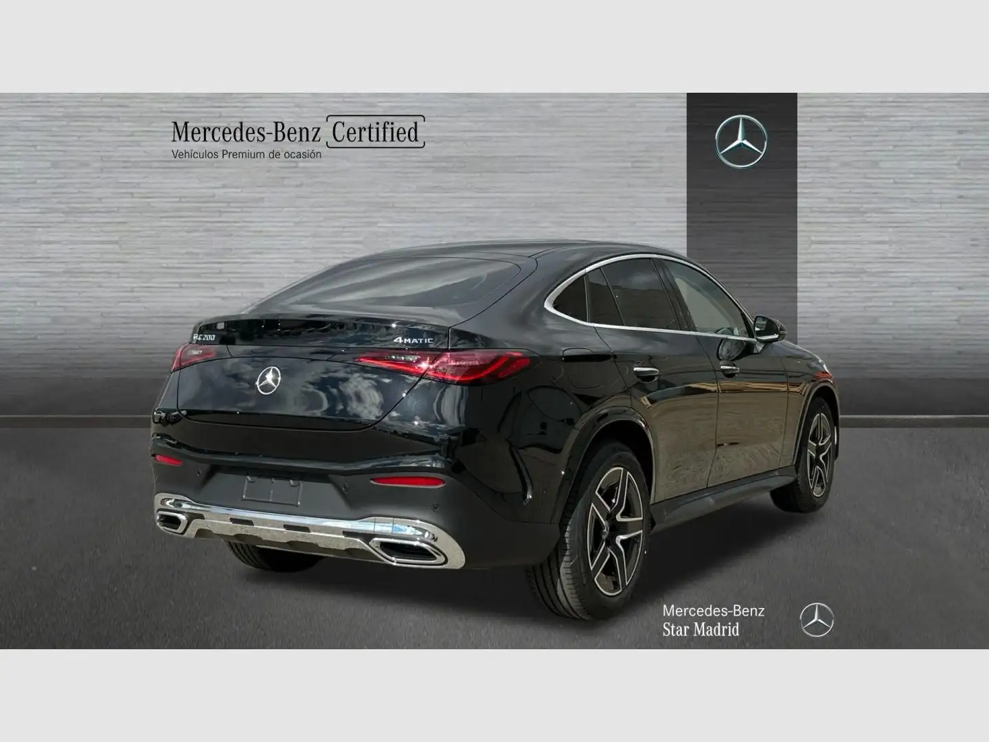 Mercedes-Benz GLC 250 4Matic Aut. Чёрный - 2