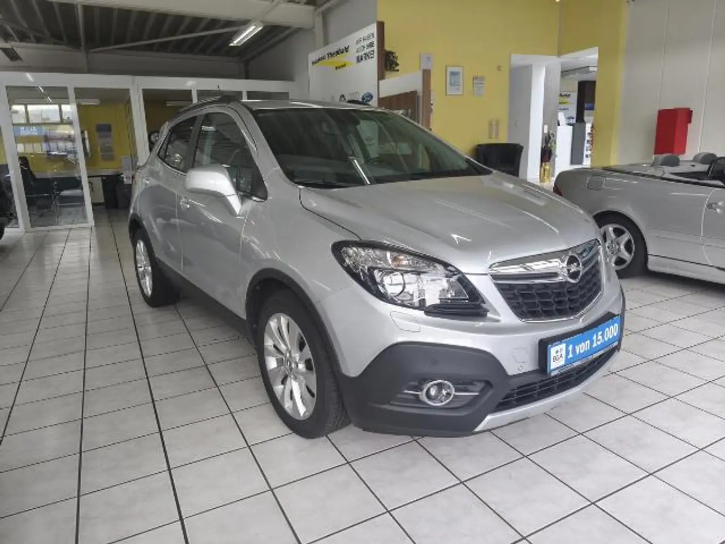 Opel Mokka 1.6 CDTI Innovation + 1.Hand + AHK + SD Silber - 2