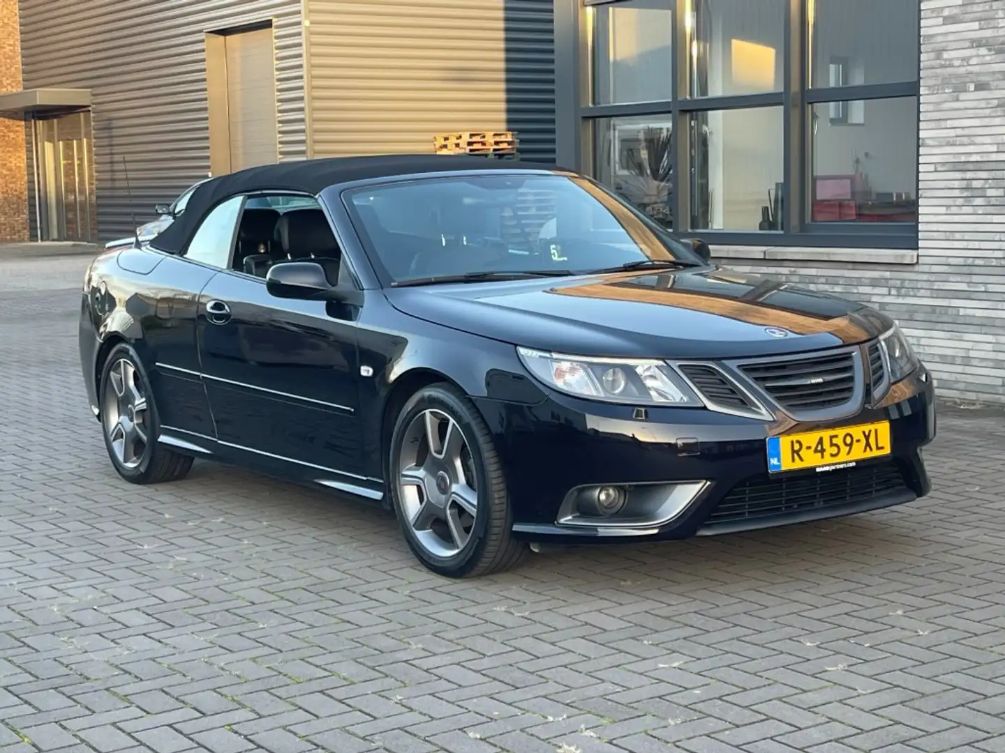 Saab 9-3 Sport Cabrio Aero TX series Zwart - 2
