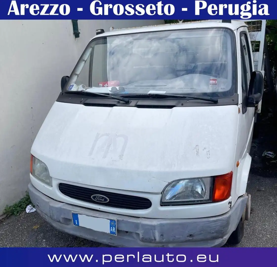 Ford Transit 190 2.5 D PM RIBALTABILE 3 LATI Bianco - 1