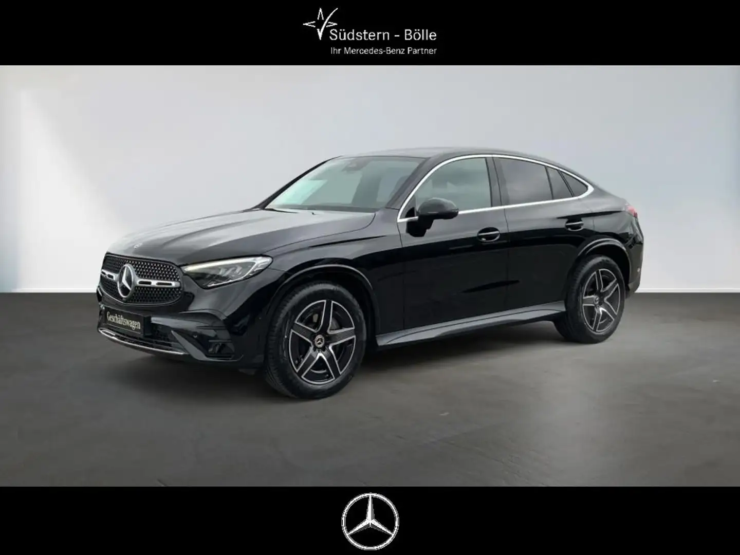 Mercedes-Benz GLC 220 d 4M Coupe !Hagelschaden! +AMG+SHZ+NAVI Noir - 2