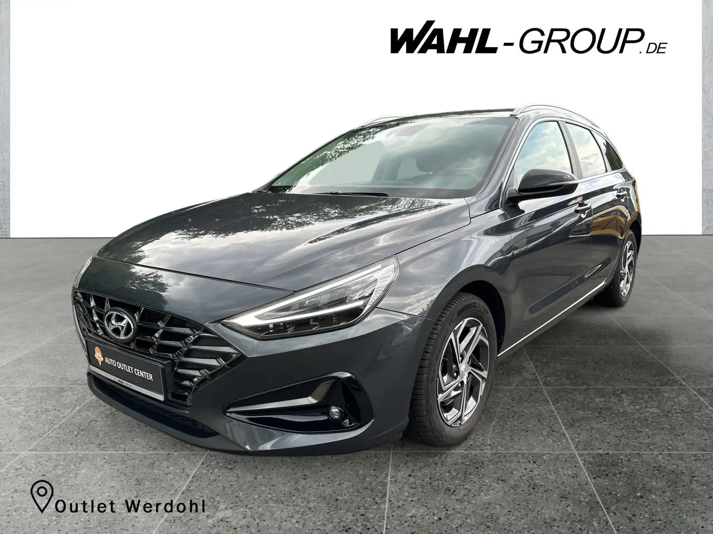 Hyundai i30 1,0 T-GDI Smart PLUS Mild-Hybrid *LED*DSG*NAVI-AND Grau - 1
