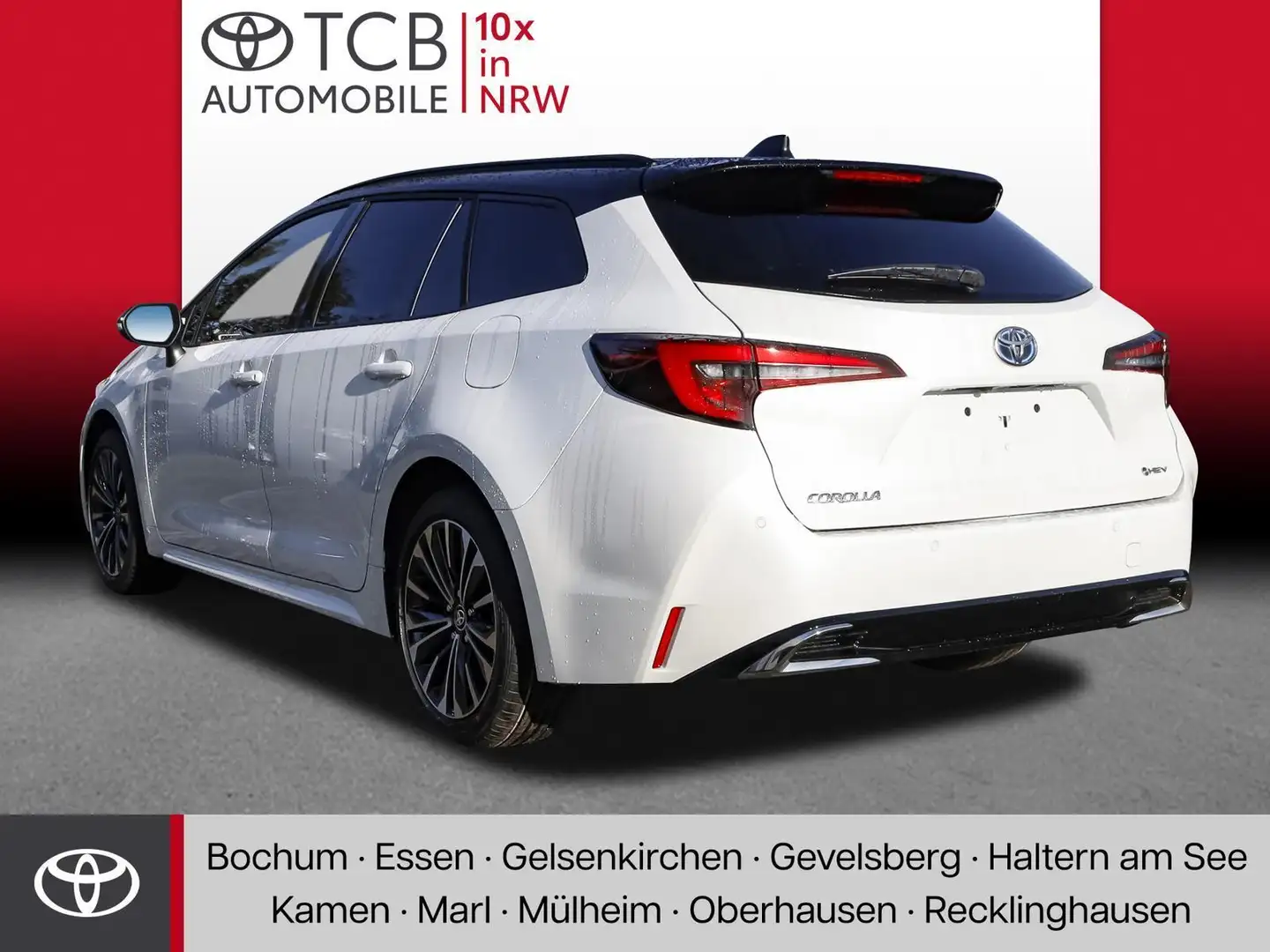 Toyota Corolla 1.8 Hybrid BLACK&WHITE NAVI SHZ PDC Blanc - 2