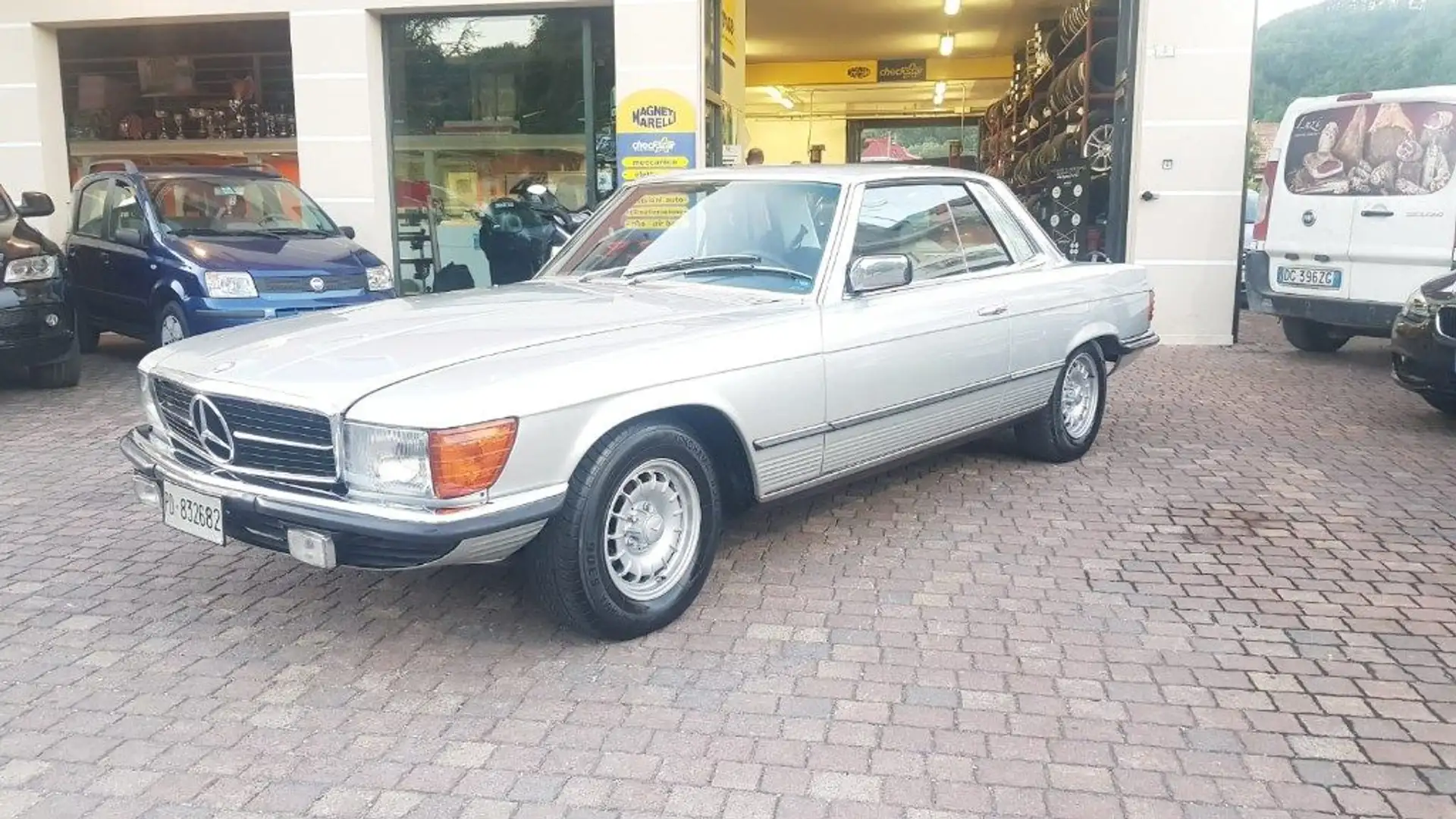 Mercedes-Benz SL 450 SL 450 Coupè Iscritta ASI sl coupè C107 Zilver - 2