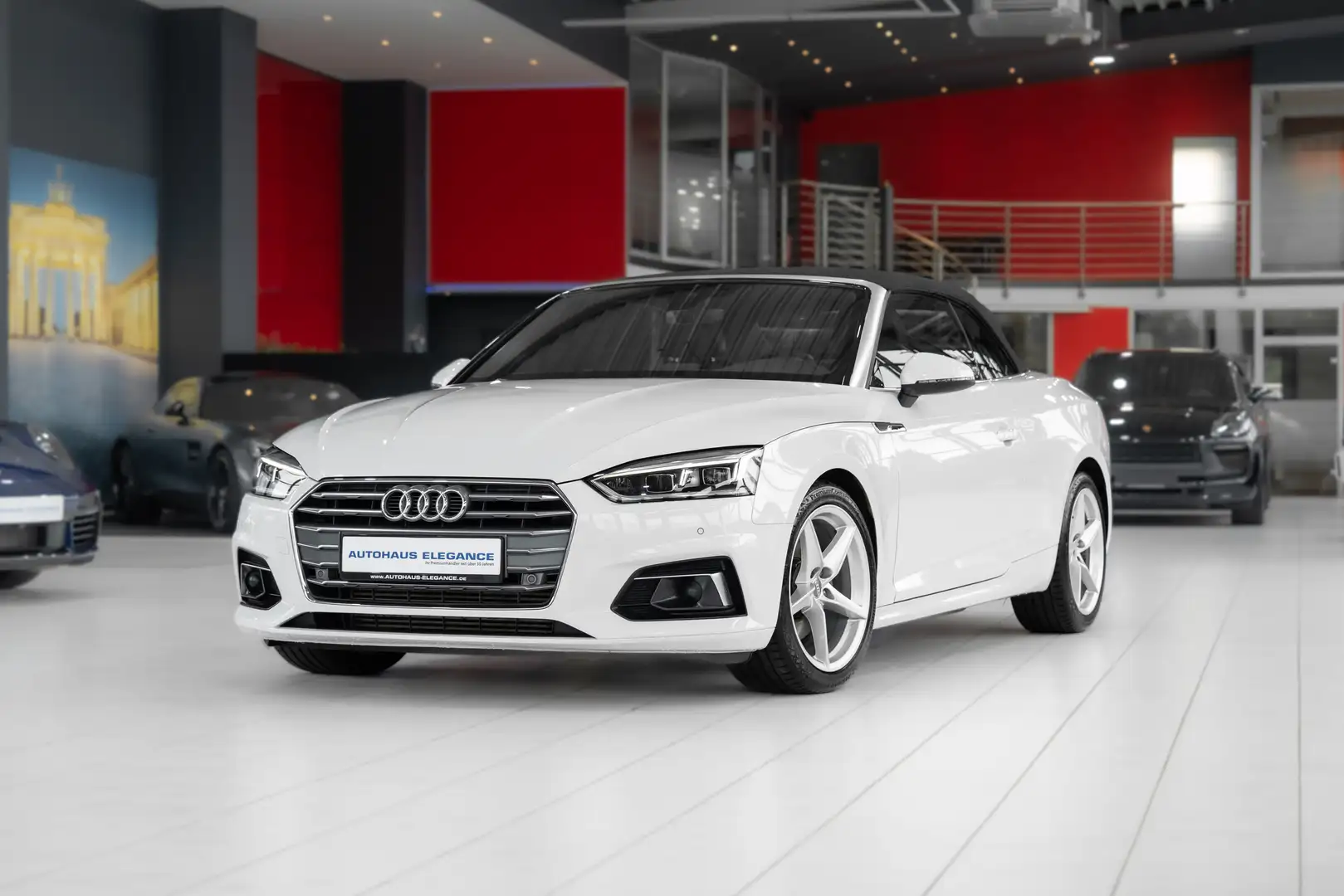 Audi A5 40 TFSI sport*LED*SPORTSITZE*DSG* Wit - 1