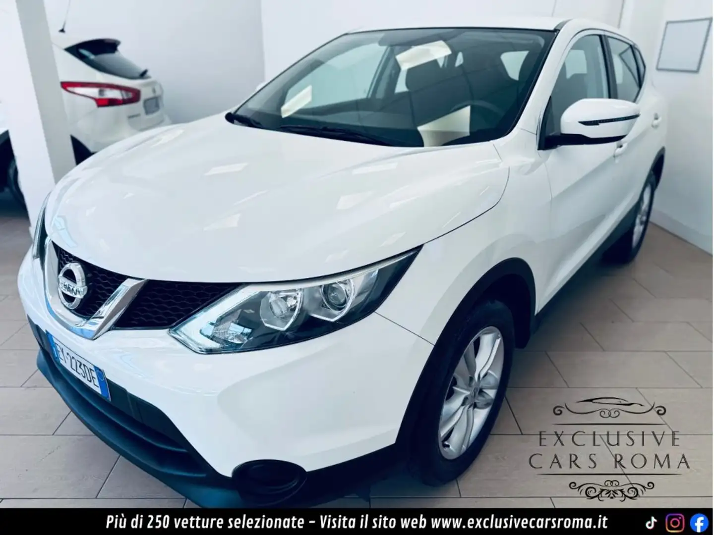 Nissan Qashqai 1.5 dCi - 149.000Km Blanc - 1