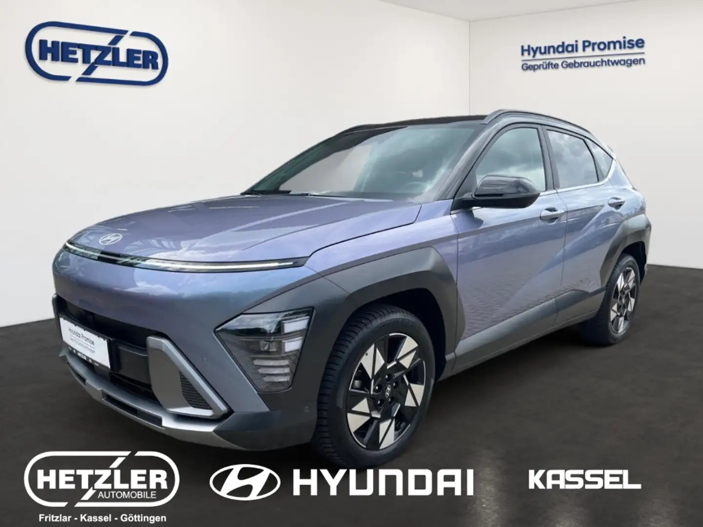Hyundai KONA Prime 2WD 1.0 T-GDI EU6d Navi Leder Digitales Cock Azul - 1