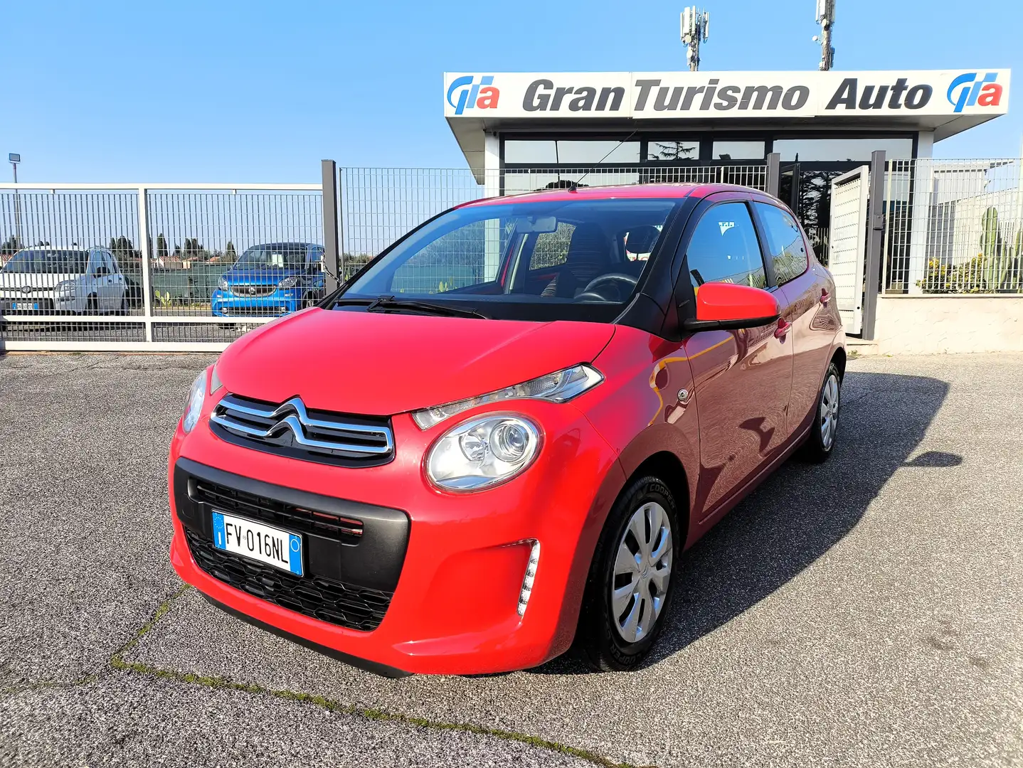 Citroen C1 5p 1.0 vti Feel 72cv PREZZO REALE!! UNIPRO' Rouge - 1
