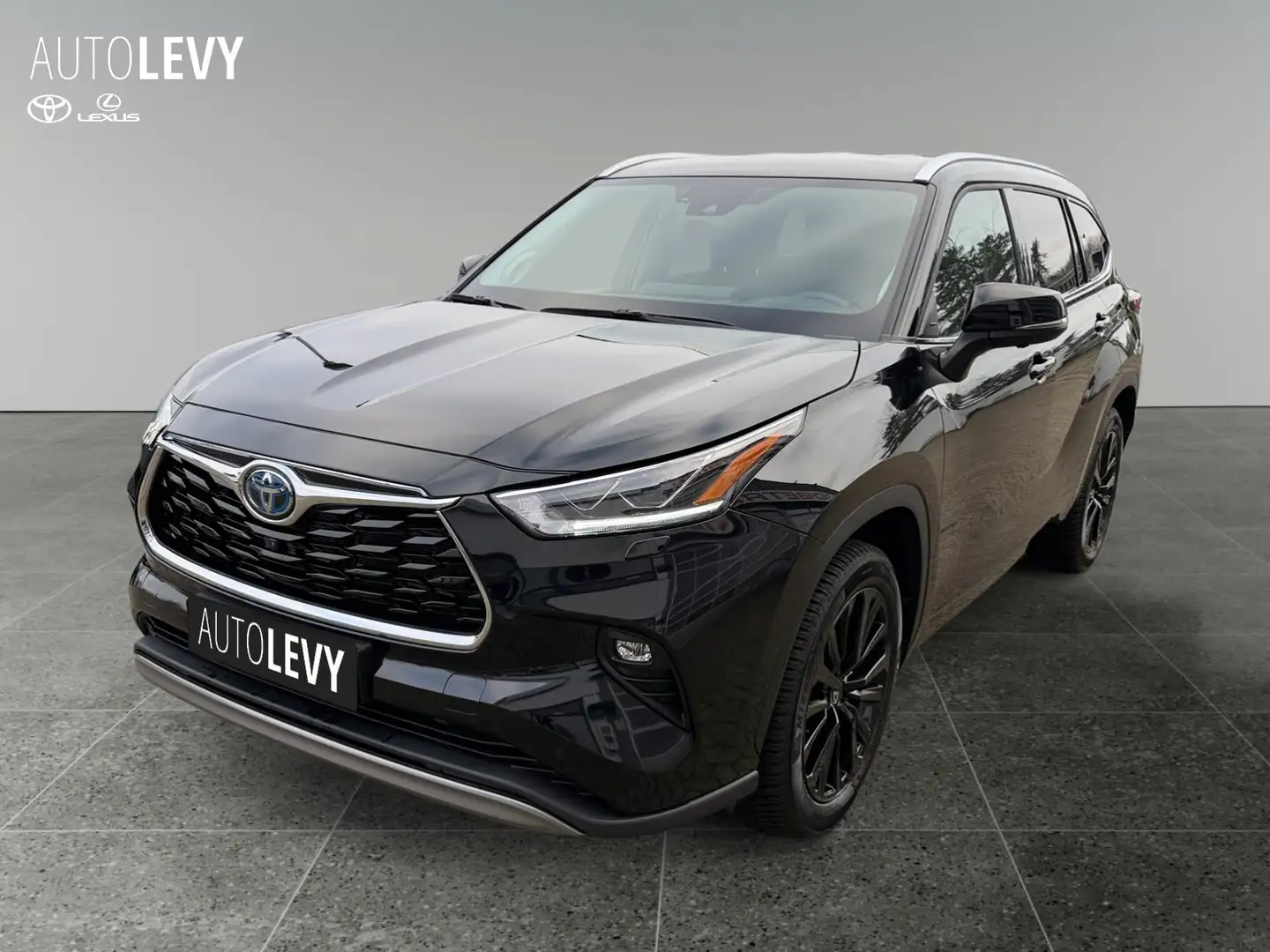 Toyota Highlander 2.5 Luxury *360*JBL*LHZ*HUD*AHK* Negro - 2