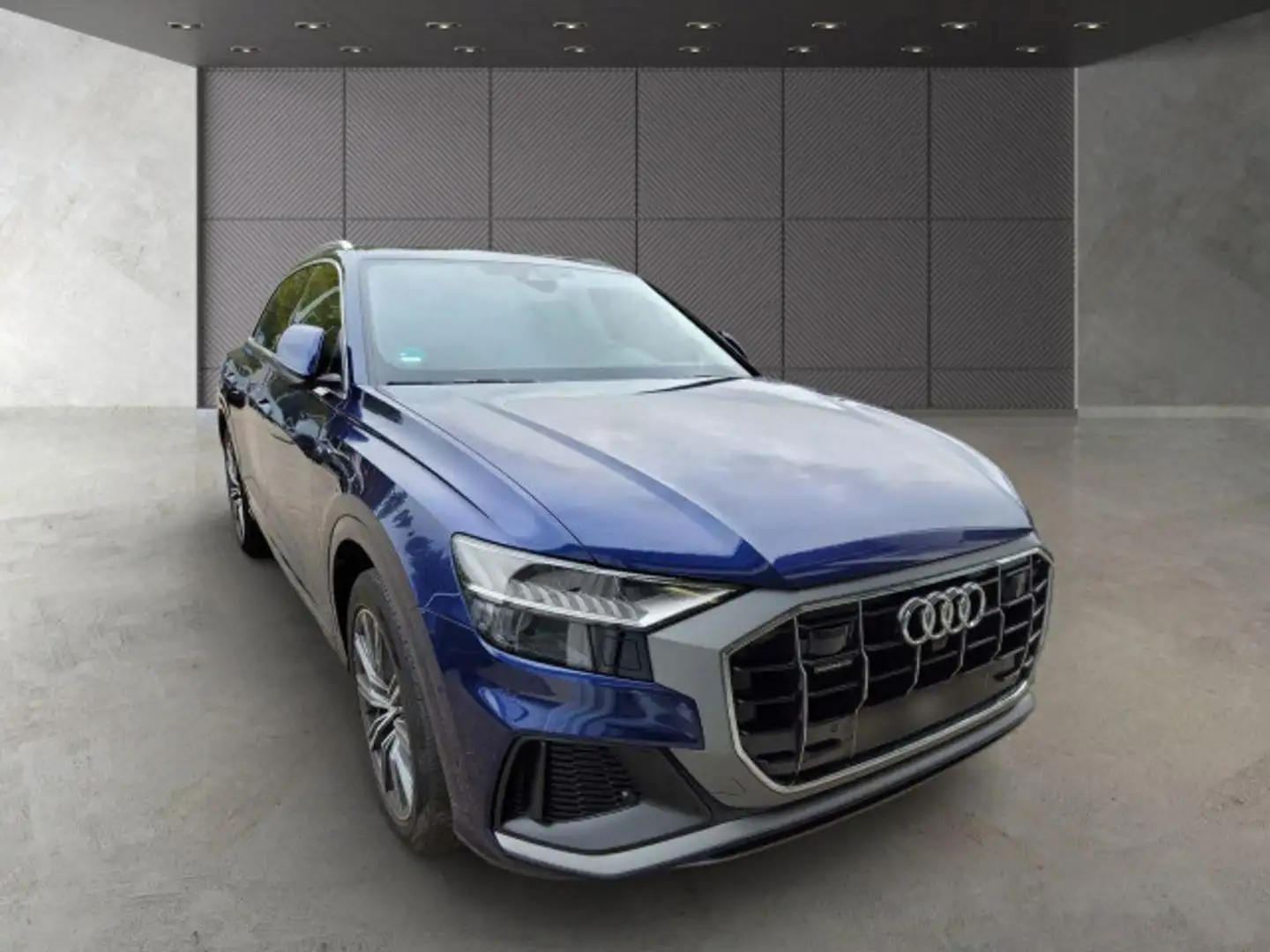 Audi Q8 50TDI S line quattro NAVI MATRIX STANDHZ PANO Blau - 2