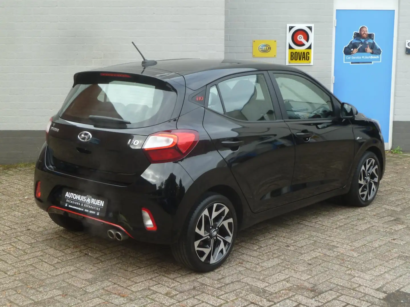 Hyundai i10 1.0 T-GDI N Line 100PK|Apple-Carplay/Android-Auto| Zwart - 2