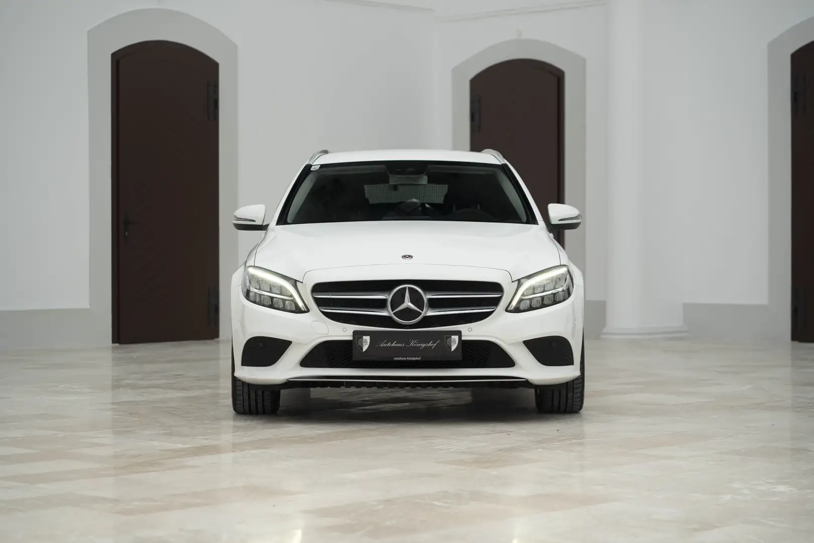 Mercedes-Benz C 200 d T Aut. Avantgarde Weiß - 1