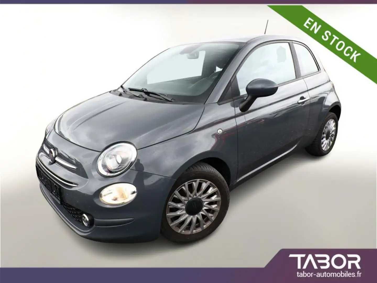 Fiat 500 1.0 69 Lounge GPS DAB PDC Temp 15Z Gris - 1