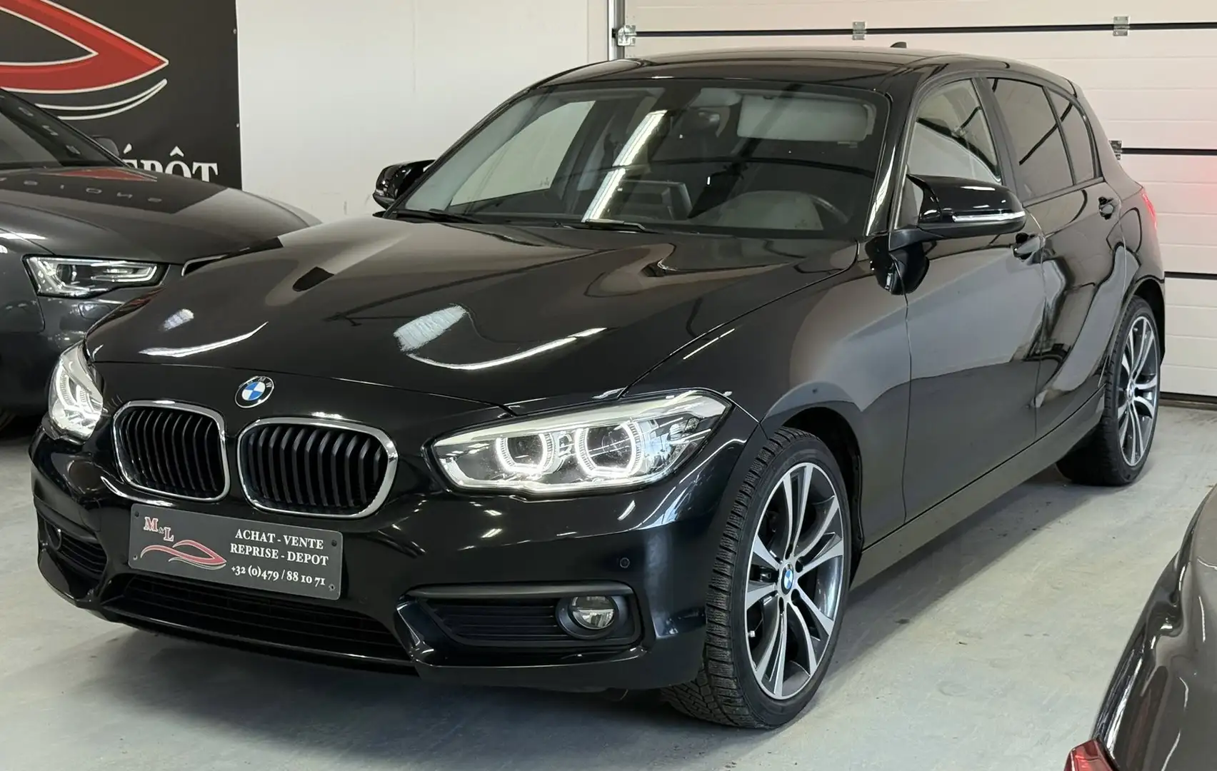 BMW 116 116 d EfficientDynamics Edition Schwarz - 2