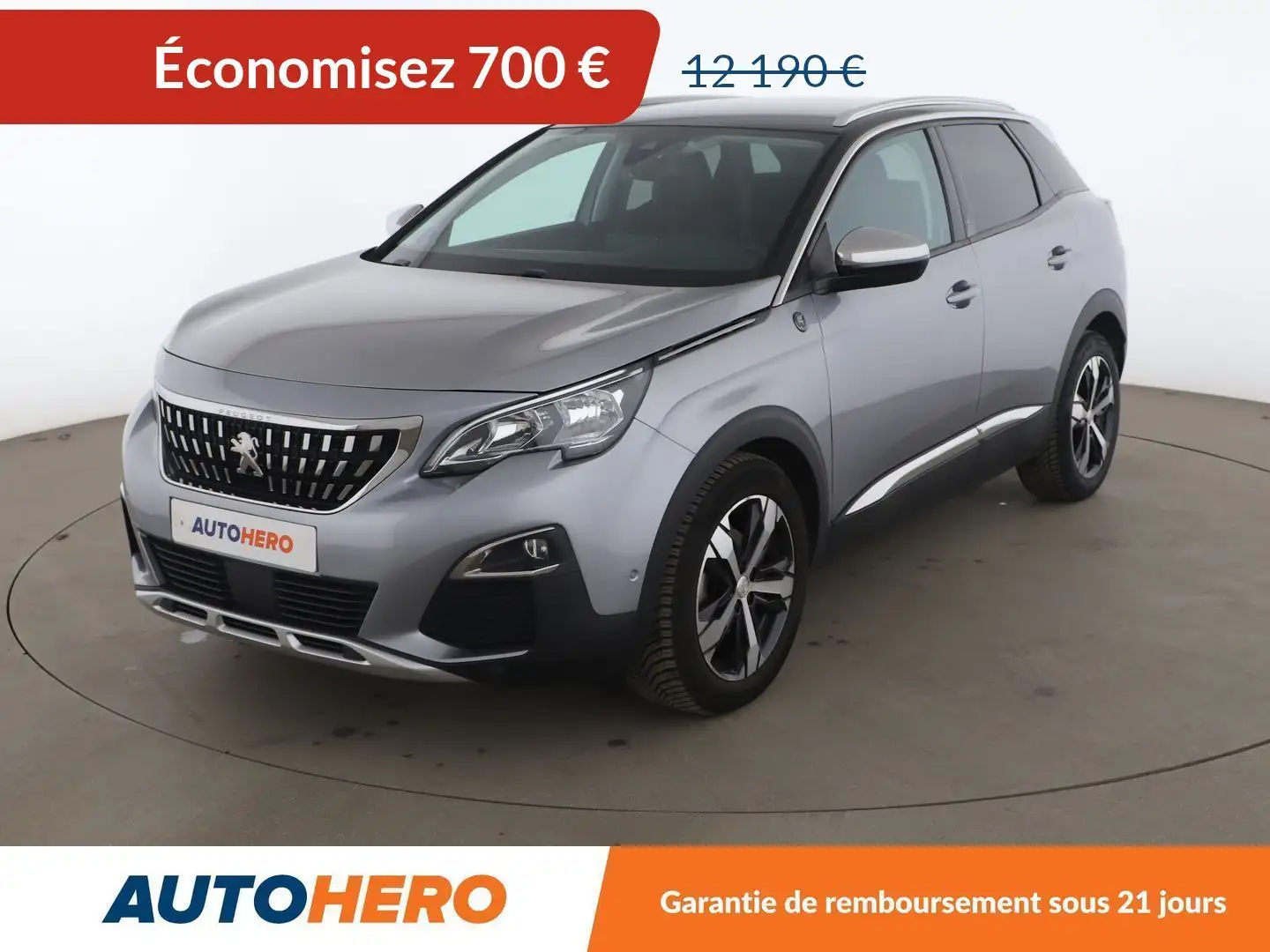 Peugeot 3008 1.2 PureTech Crossway Szary - 1