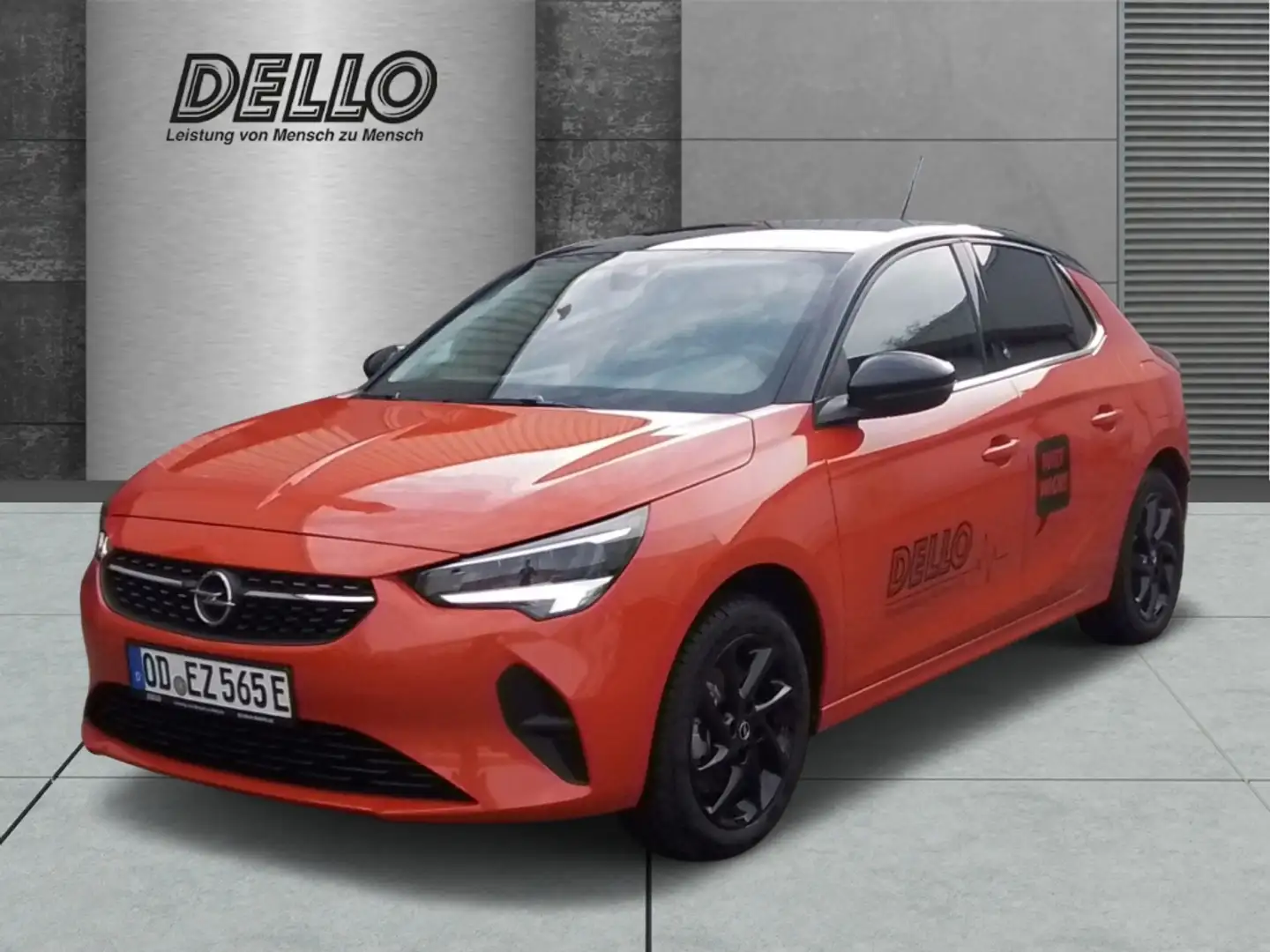 Opel Corsa-e F Elegance Komfort-Paket LenkradHZG Stylae-Paket 5 Orange - 1