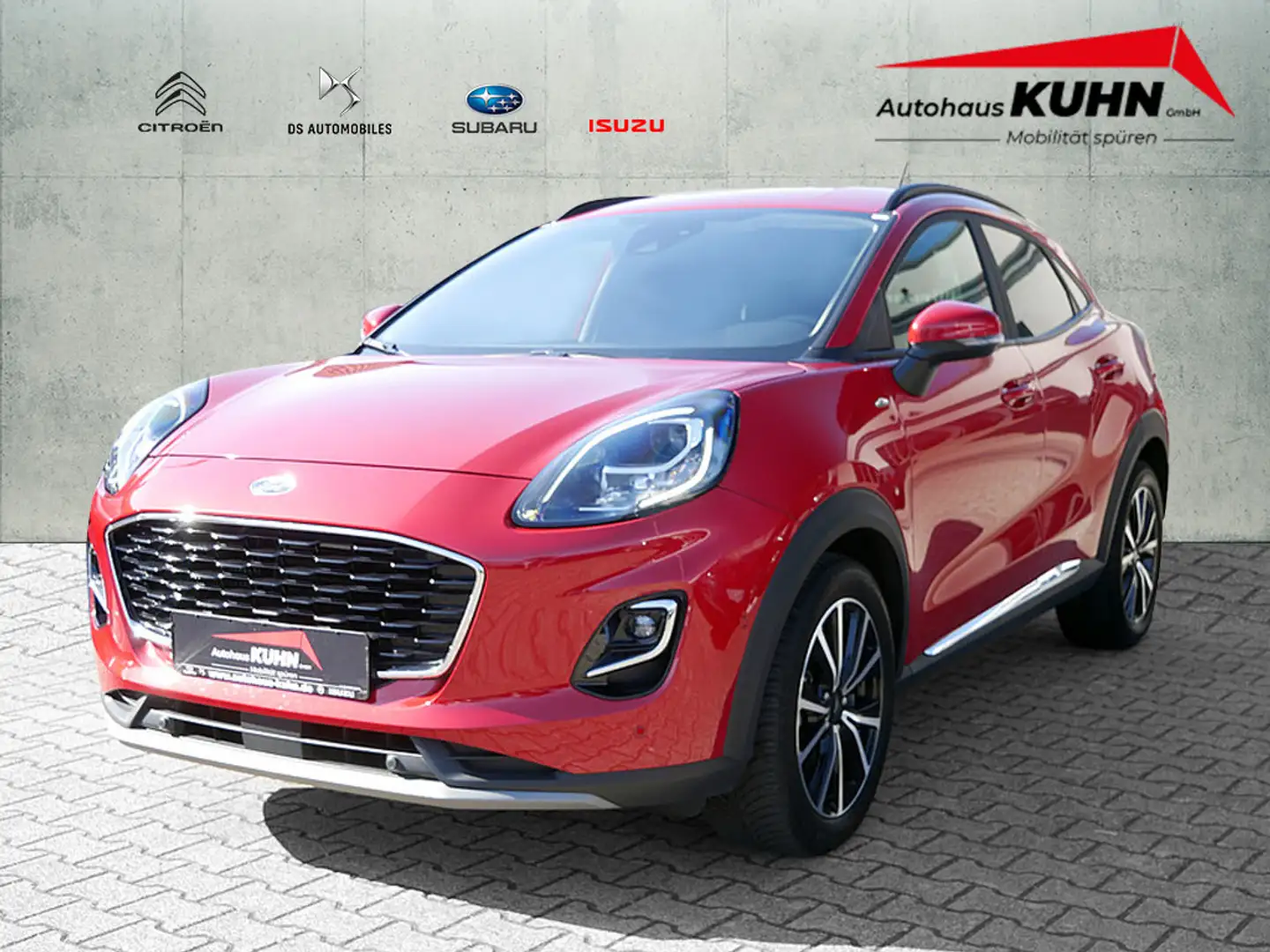 Ford Puma 1.0 EcoBoost Hybrid Titanium NAVI LED Rot - 1