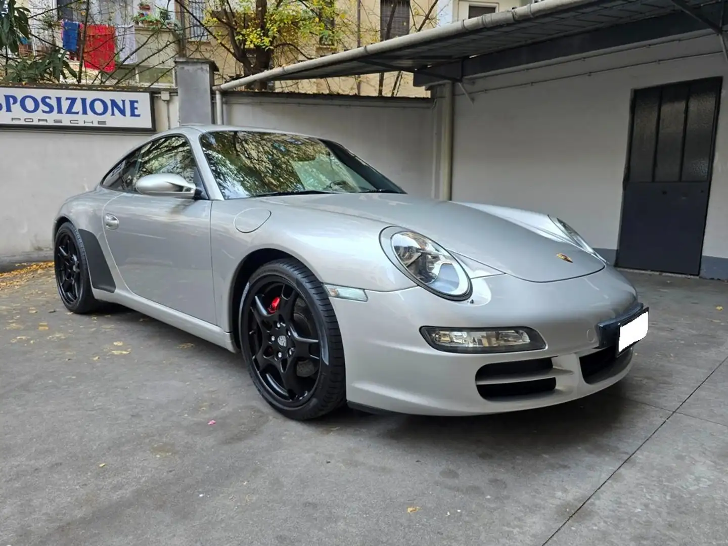 Porsche 997 Coupe 3.8 Carrera S BOOK SERVICE/CRS/CHRONO Argento - 1