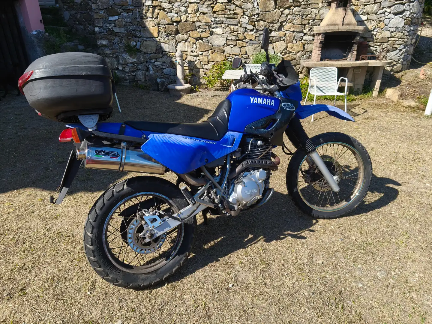 Yamaha XT 600 Blauw - 1