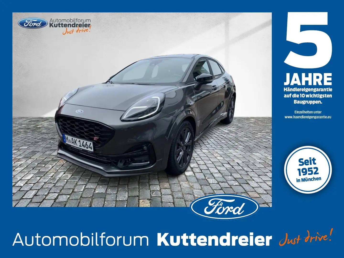 Ford Puma ST X 1.5 EcoBoost *PDC*SHZ*RFK*B&O*LED*FLA Grau - 1